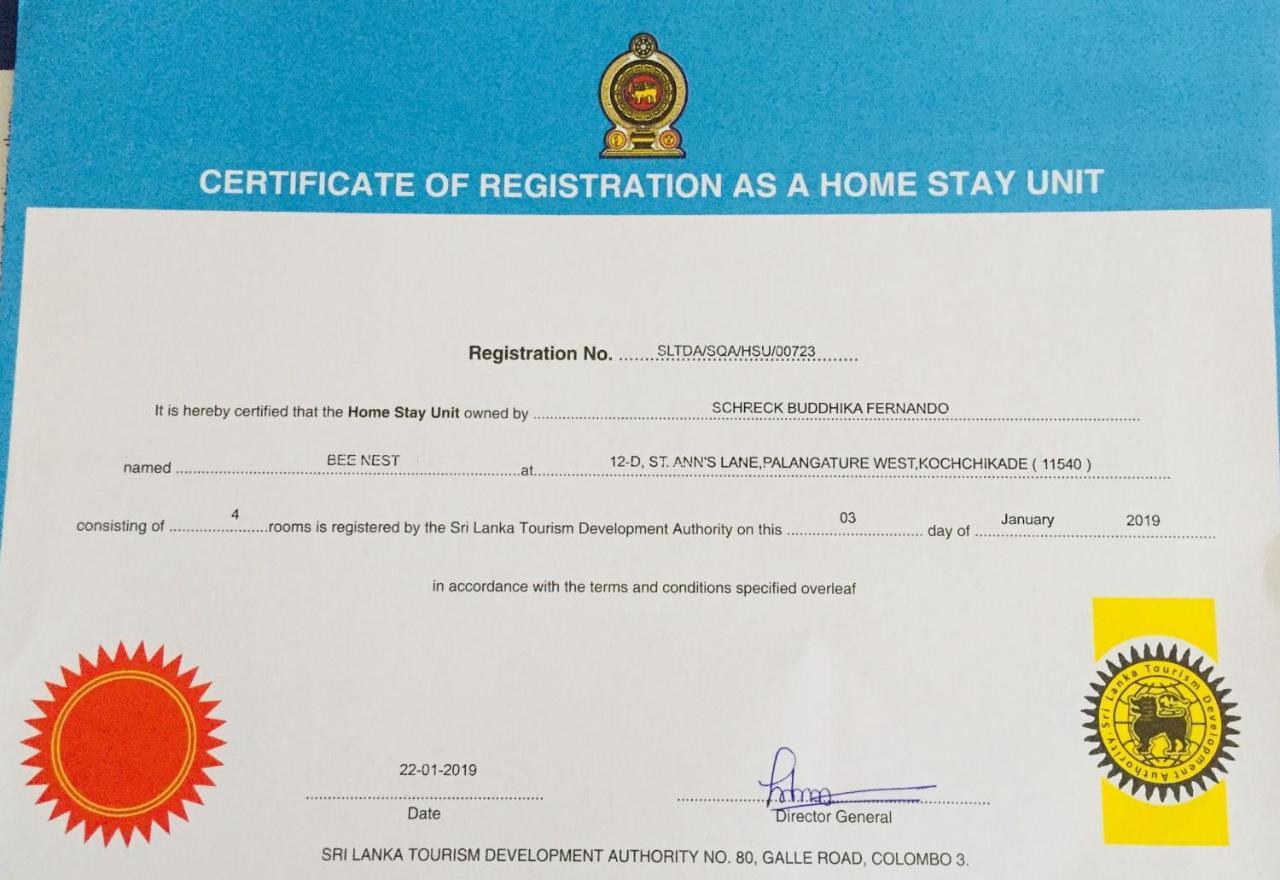 Bee Nest Bed & Breakfast Negombo Ngoại thất bức ảnh